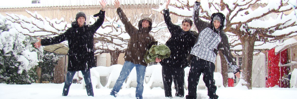 SNOW IN PROVENCE AT IBS - IBS of Provence - International Bilingual School of Provence